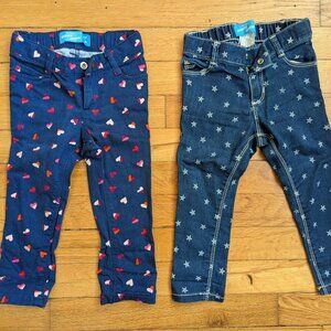 Old Navy skinny baby jeans set of two